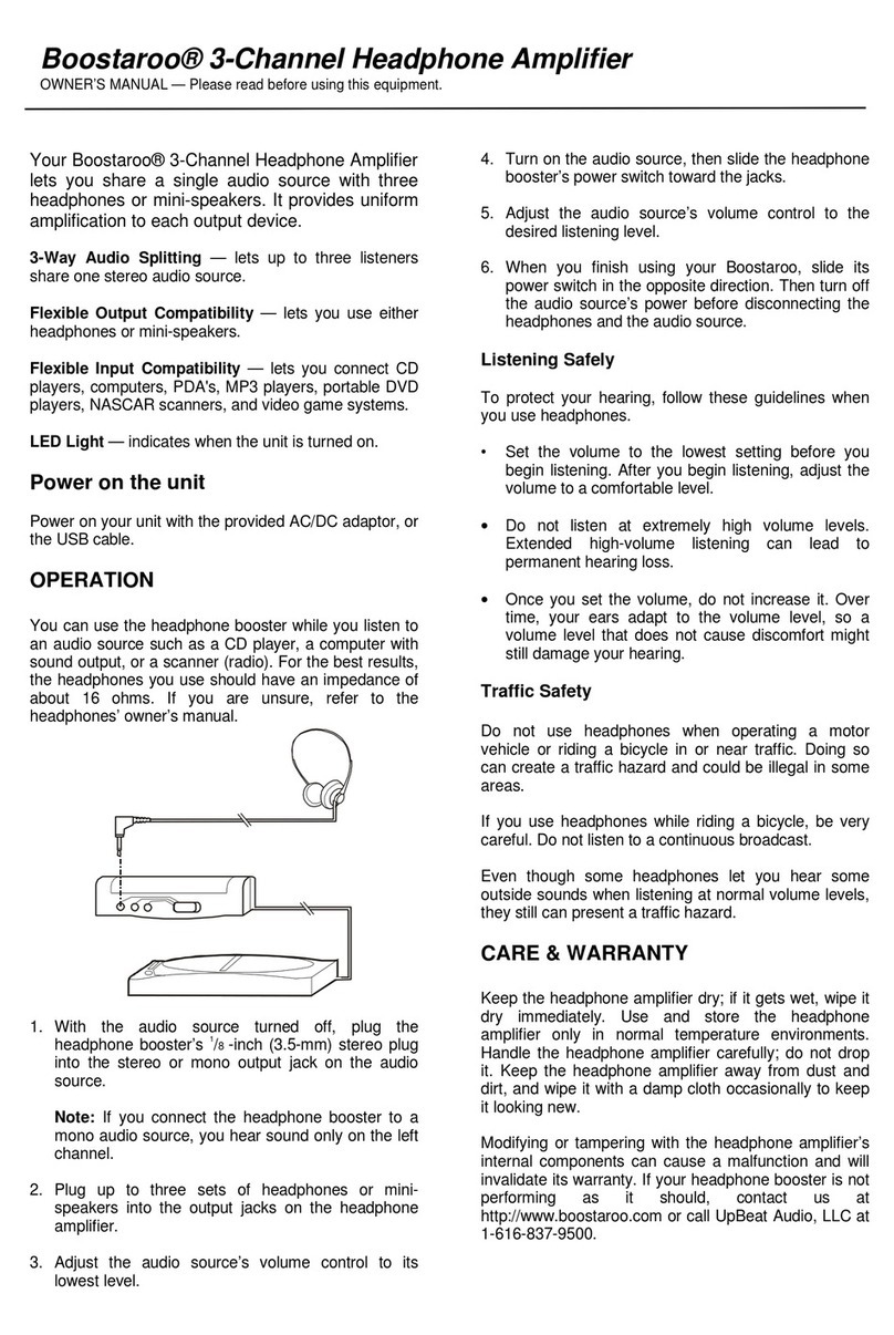 Boostaroo T794 owner's manual