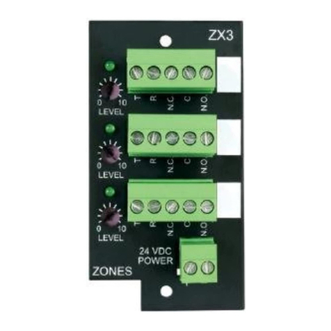 Bogen ZX3 User manual