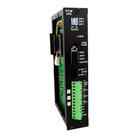Bogen PCM2000 user guide