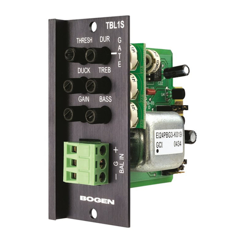 Bogen TBL1S install guide