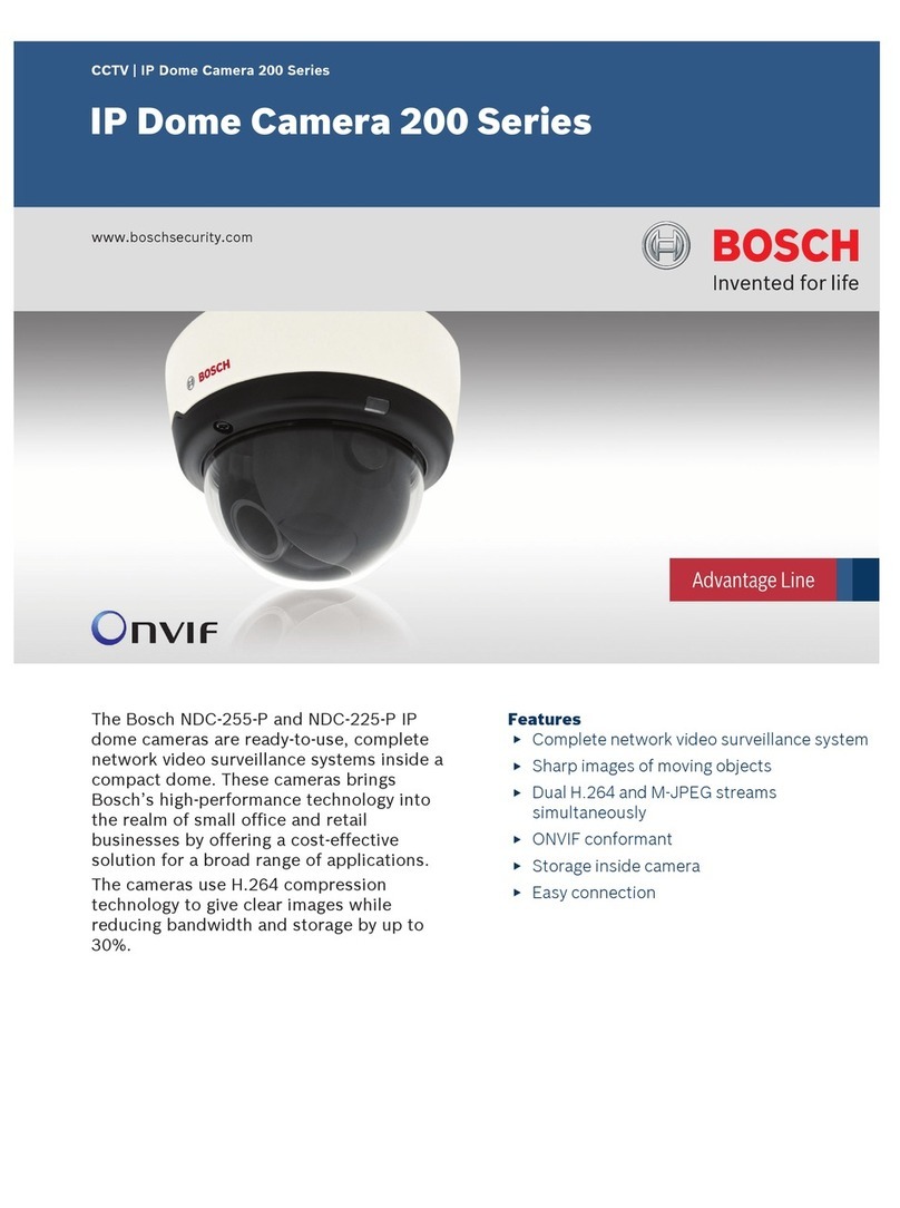 Bosch NDC-225-PI Specifications
