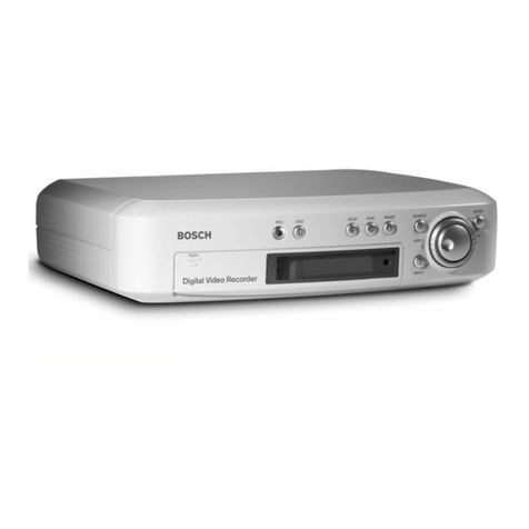 Bosch DVR1A1081 Specifications