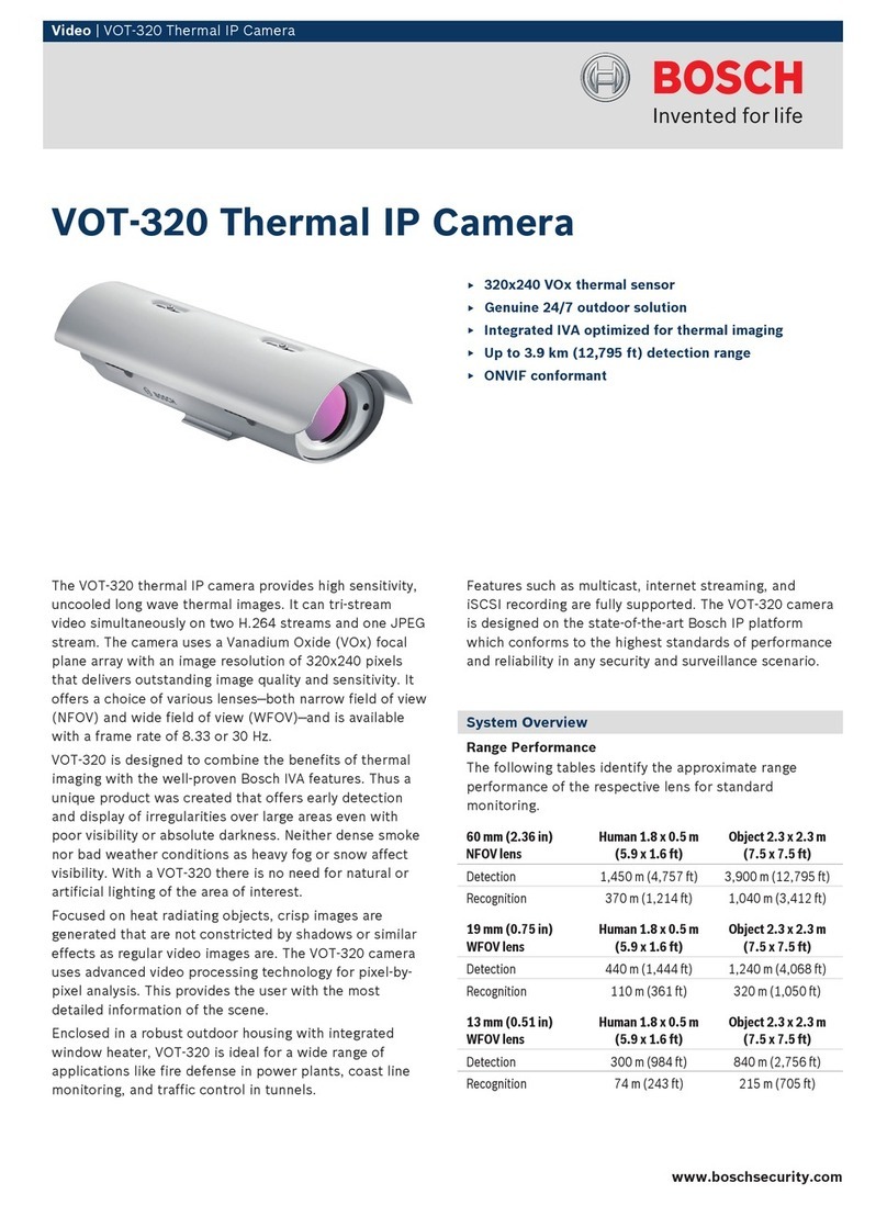 Bosch VOT-320V013L User manual
