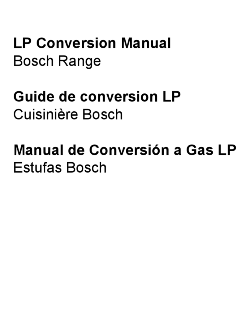 Bosch Evolution HDS7052U Conversion manual