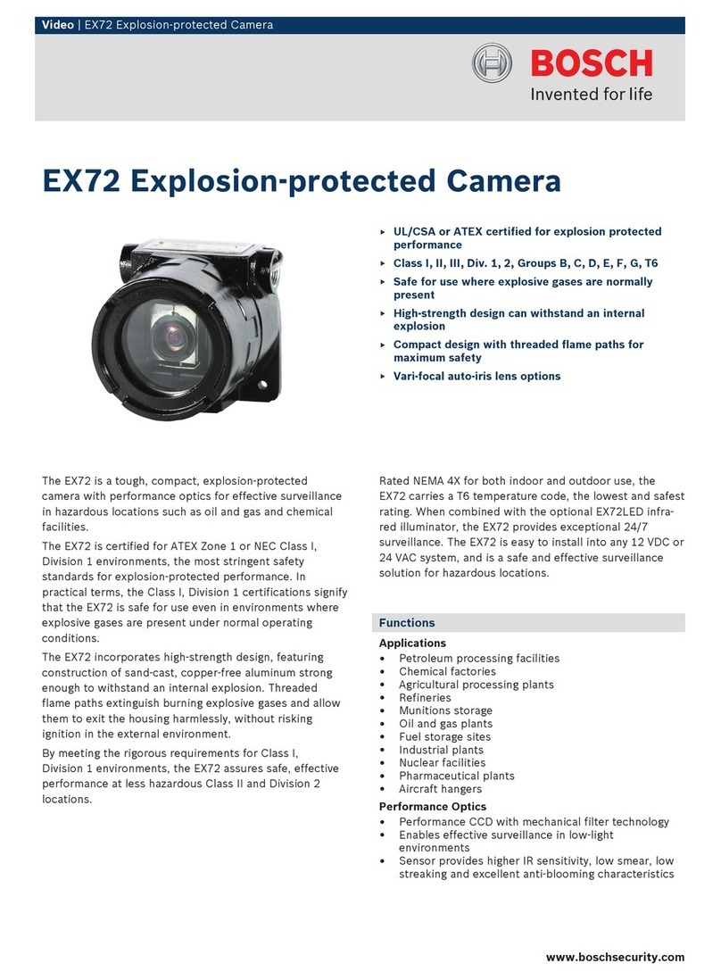 Bosch EX72MX4V0922-N User manual