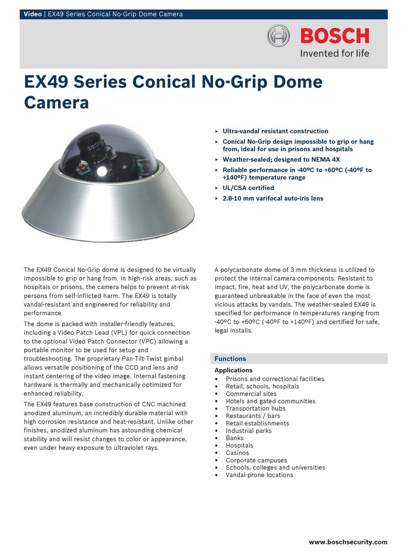 Bosch EX49 User manual