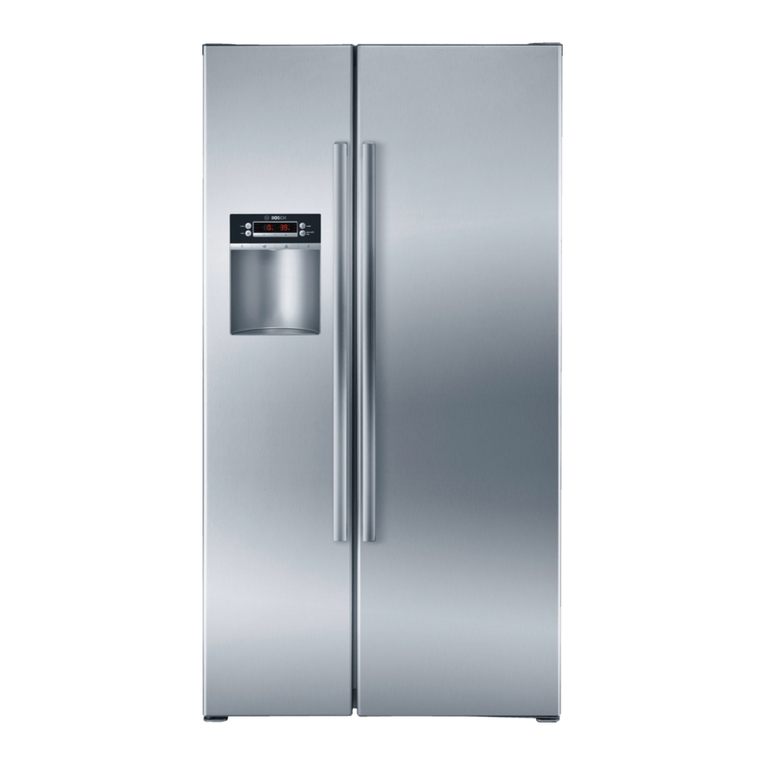 Bosch Linea B22CS30SNS Use and care guide