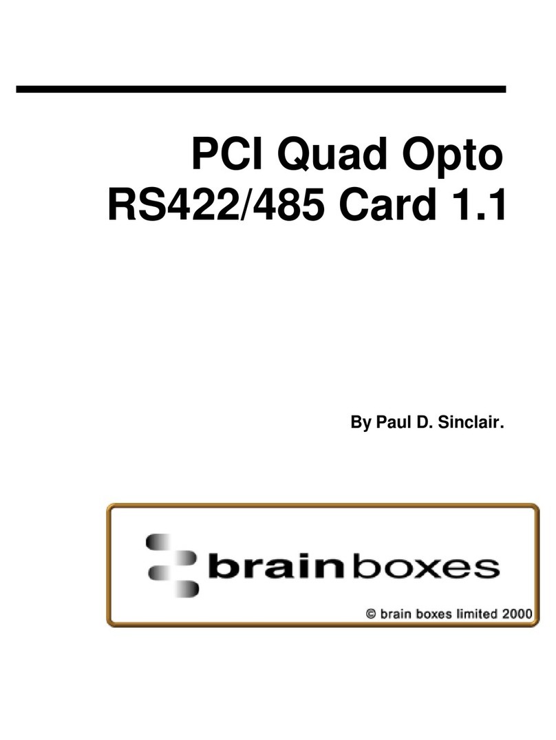 Brainboxes CC-368 User manual