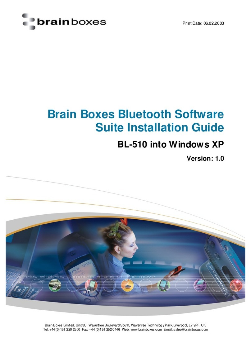 Brainboxes BL-510 User manual