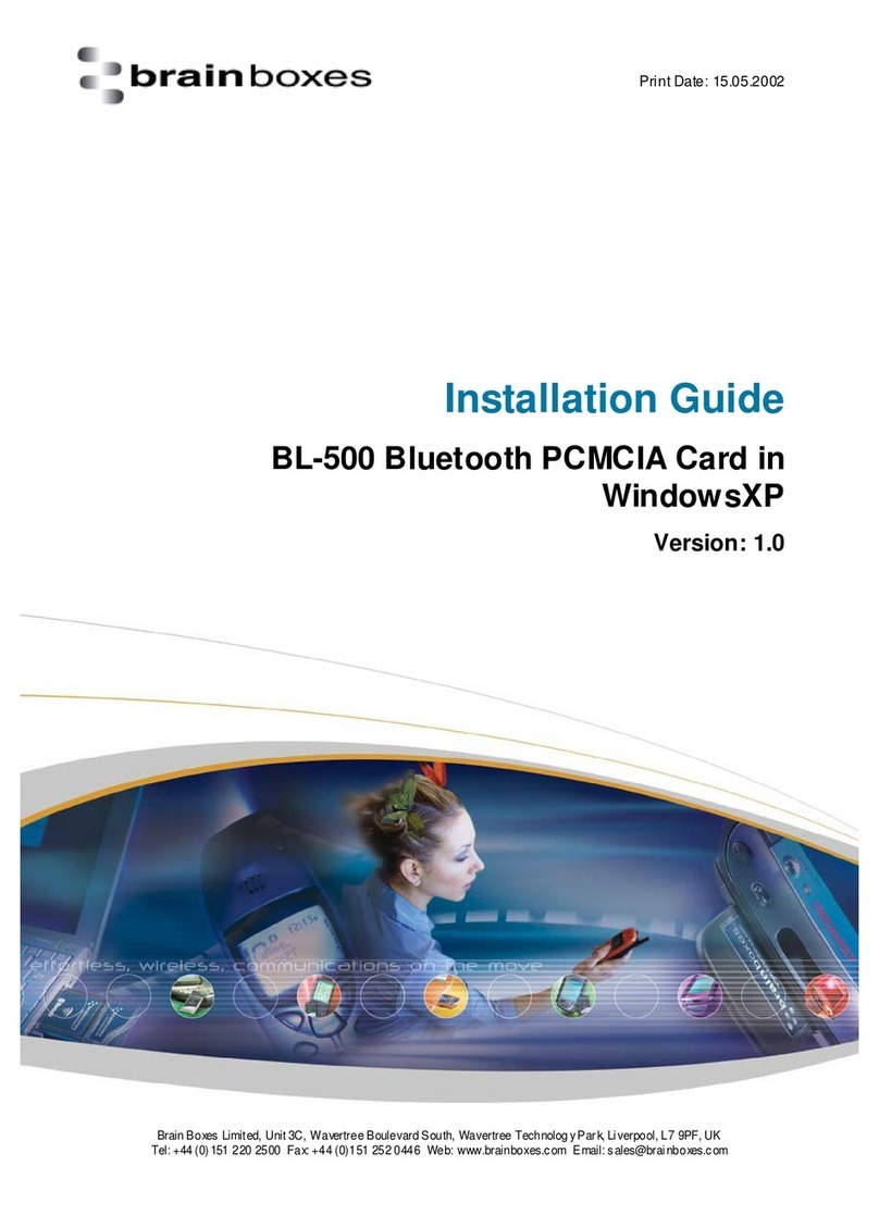 Brainboxes BL-500 installation guide