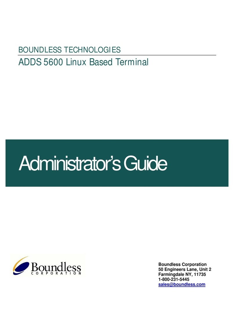 Boundless ADDS 5600 Administrator's guide