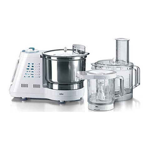 Braun MultiSystem K 3000 User manual