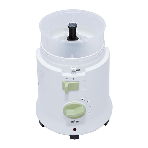 Braun Multiquick system 300 Quick guide