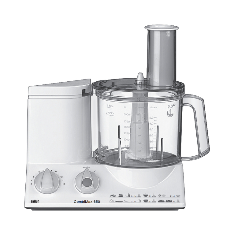 Braun CombiMax K600 User manual
