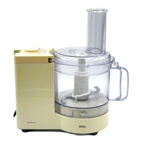 Braun Multipractic MC 100 Quick guide