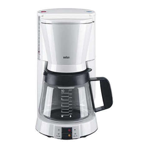 Braun kf 140 Quick guide