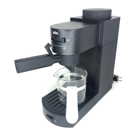 Braun EspressoCappucino E20 use instructions Braun EspressoCappucino E20 use instructions