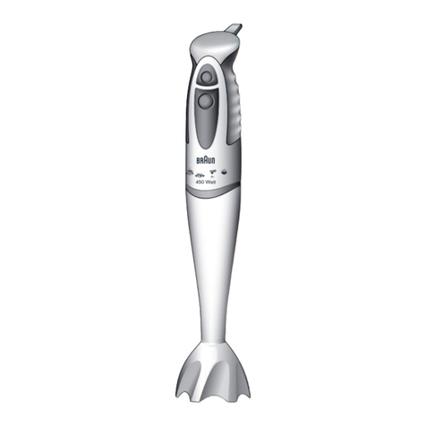 Braun Multiquick MR 400 User manual