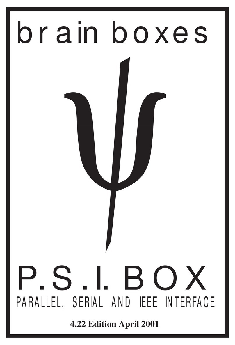 Brainboxes PS-307 User manual