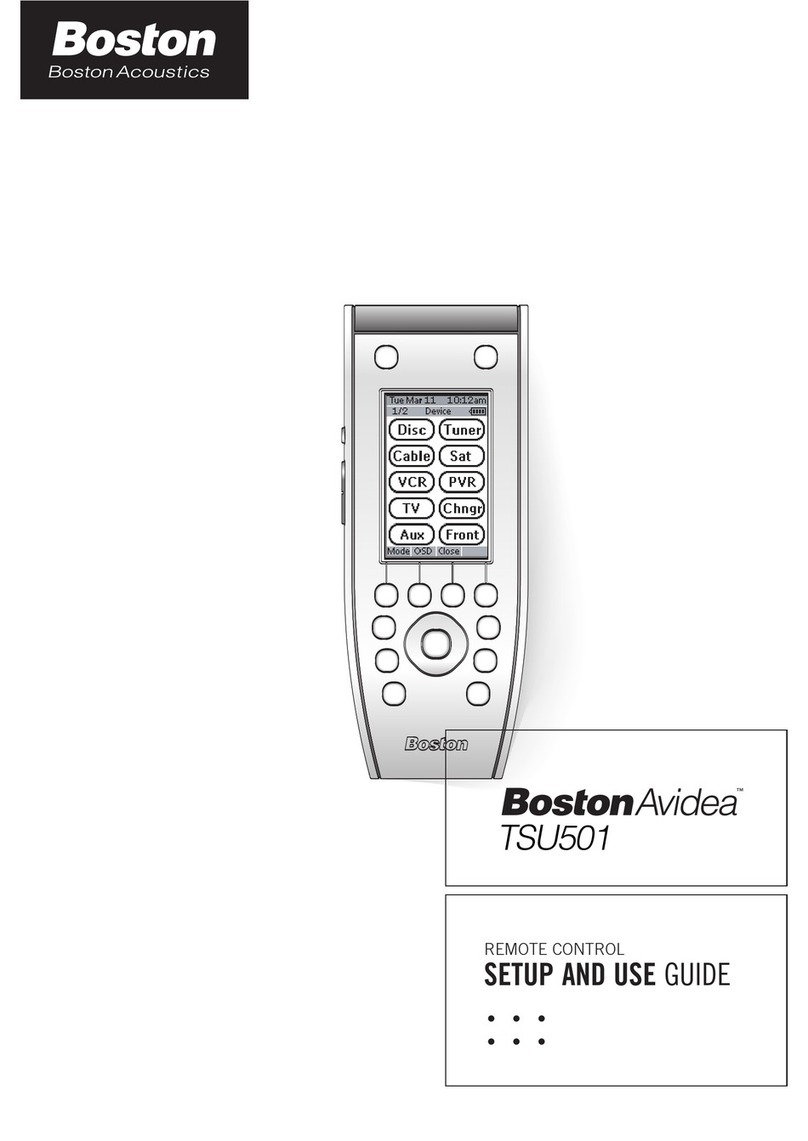 Boston Acoustics A7rc Safety guide