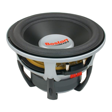 Boston Acoustics G512 Specifications