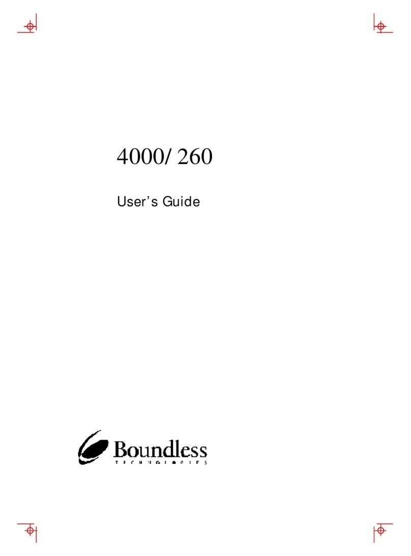Boundless ADDS 4000/260 user guide