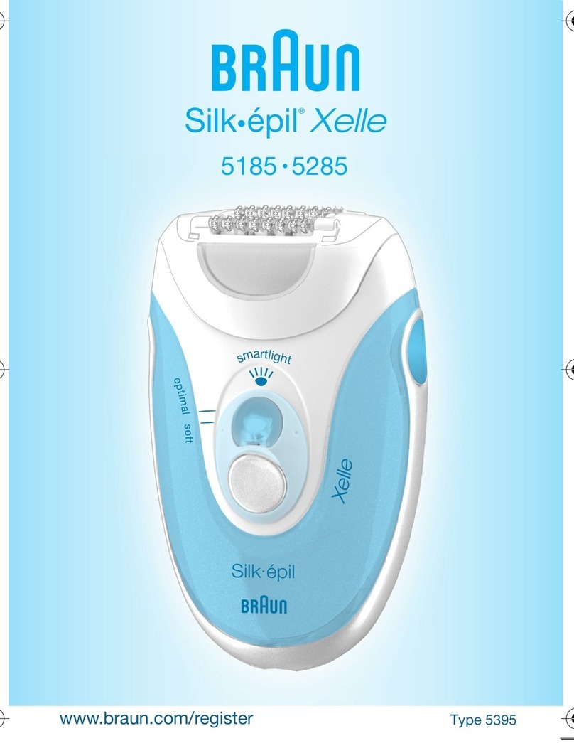 Braun Silk-epil 5185 User manual