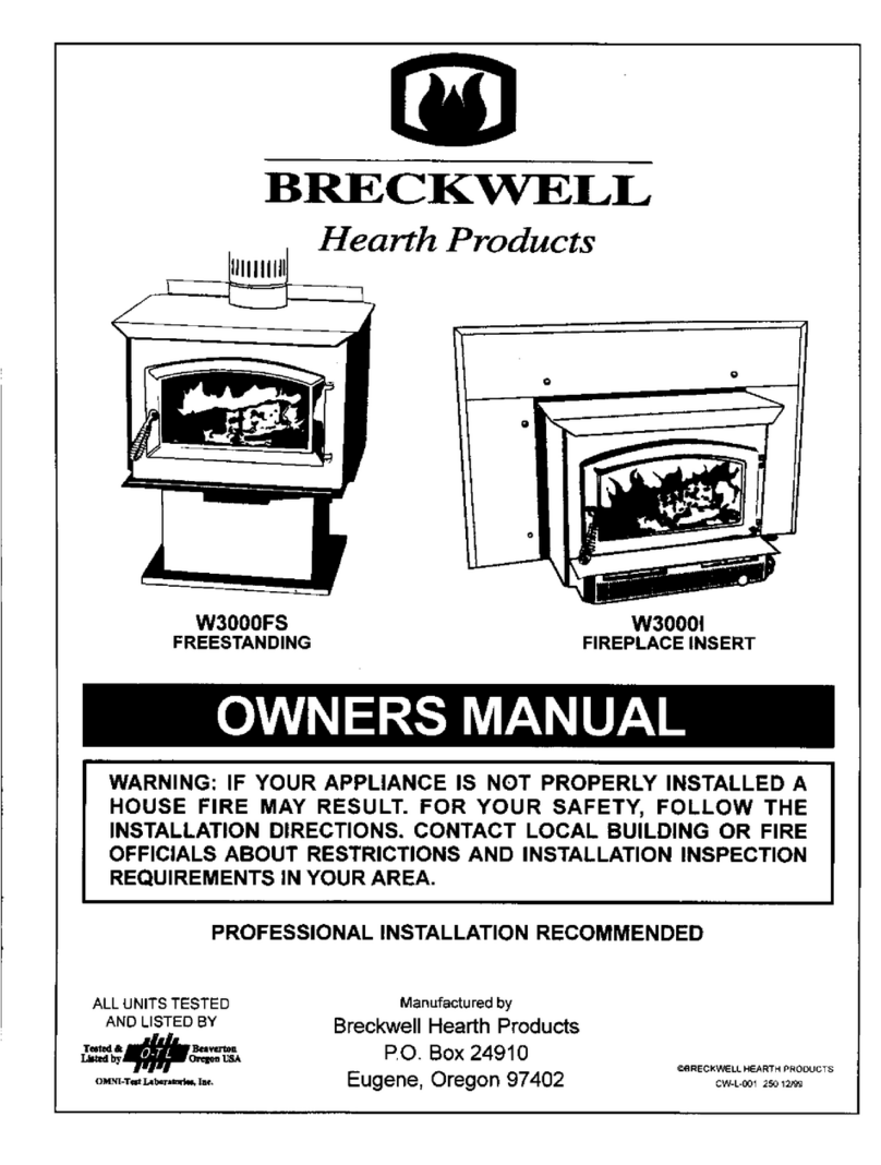 Breckwell W3000FS owner's manual