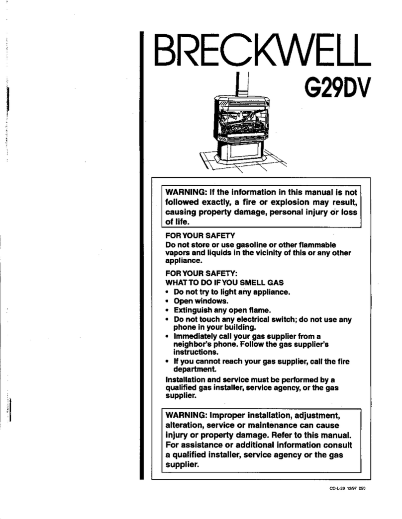 Breckwell G29DV user guide