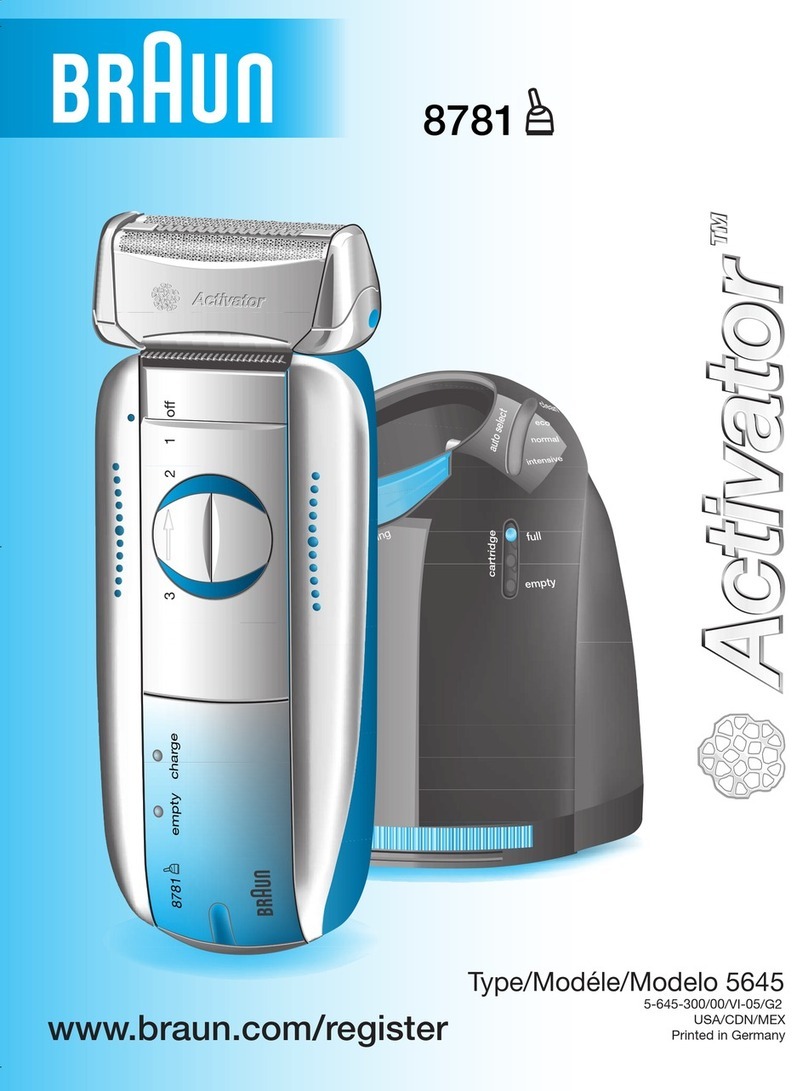 Braun Activator 8781 User manual