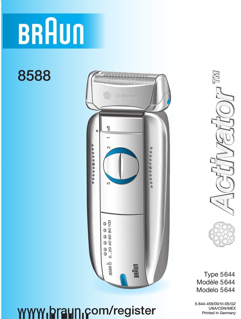 Braun Activator 8588 User manual