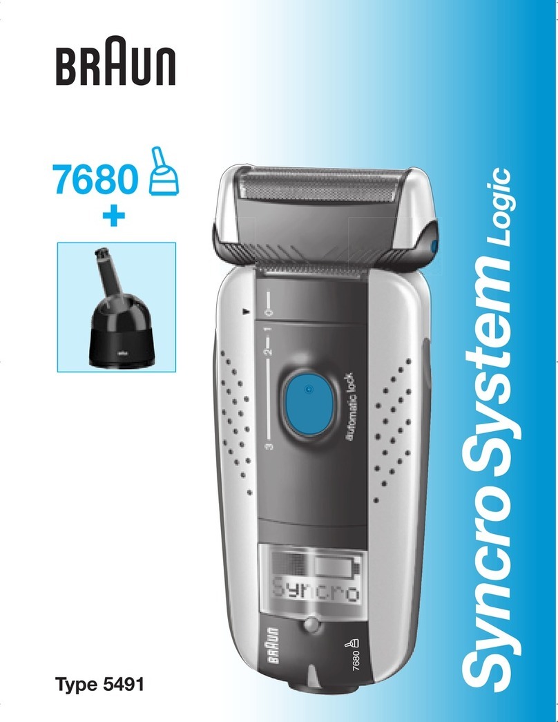 Braun Syncro 7680 User manual