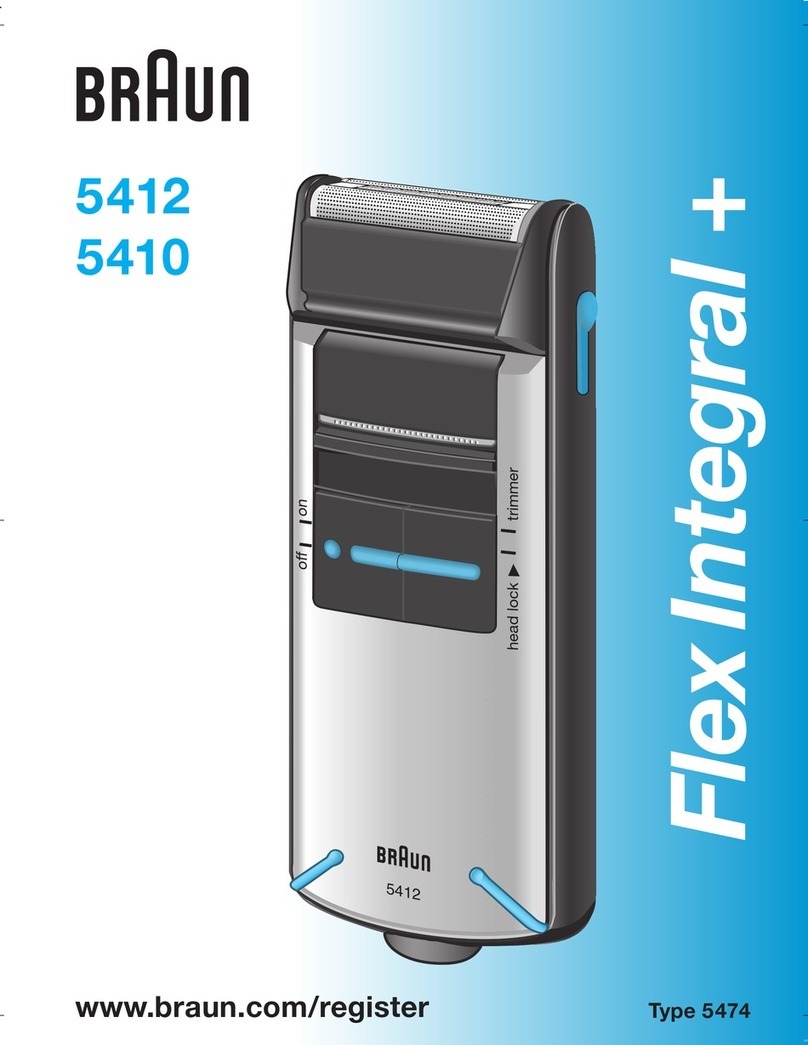 Braun Flex Integral+ 5410 User manual