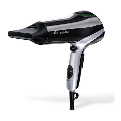 Braun Elegance HLH 20 user guide