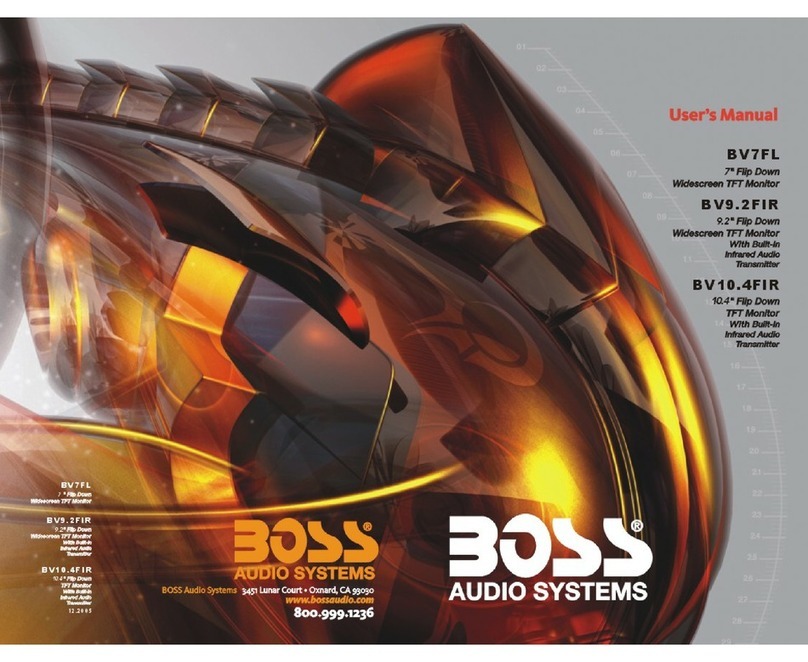 Boss Audio Systems BV7FL user manual