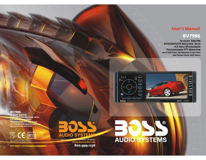 Boss Audio Systems BV7986 user manual