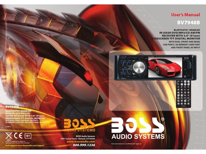 Boss Audio Systems BV7948B user manual