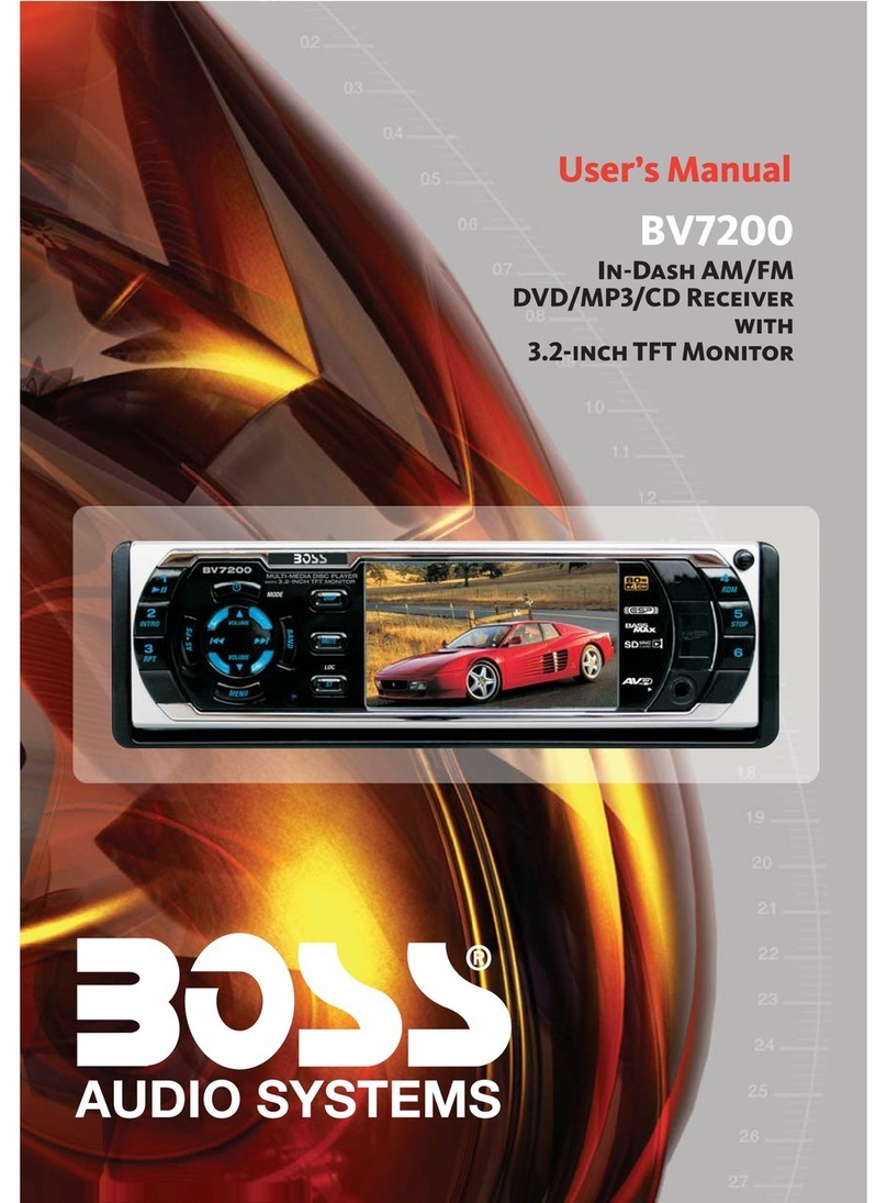 Boss Audio Systems BV7200 user manual