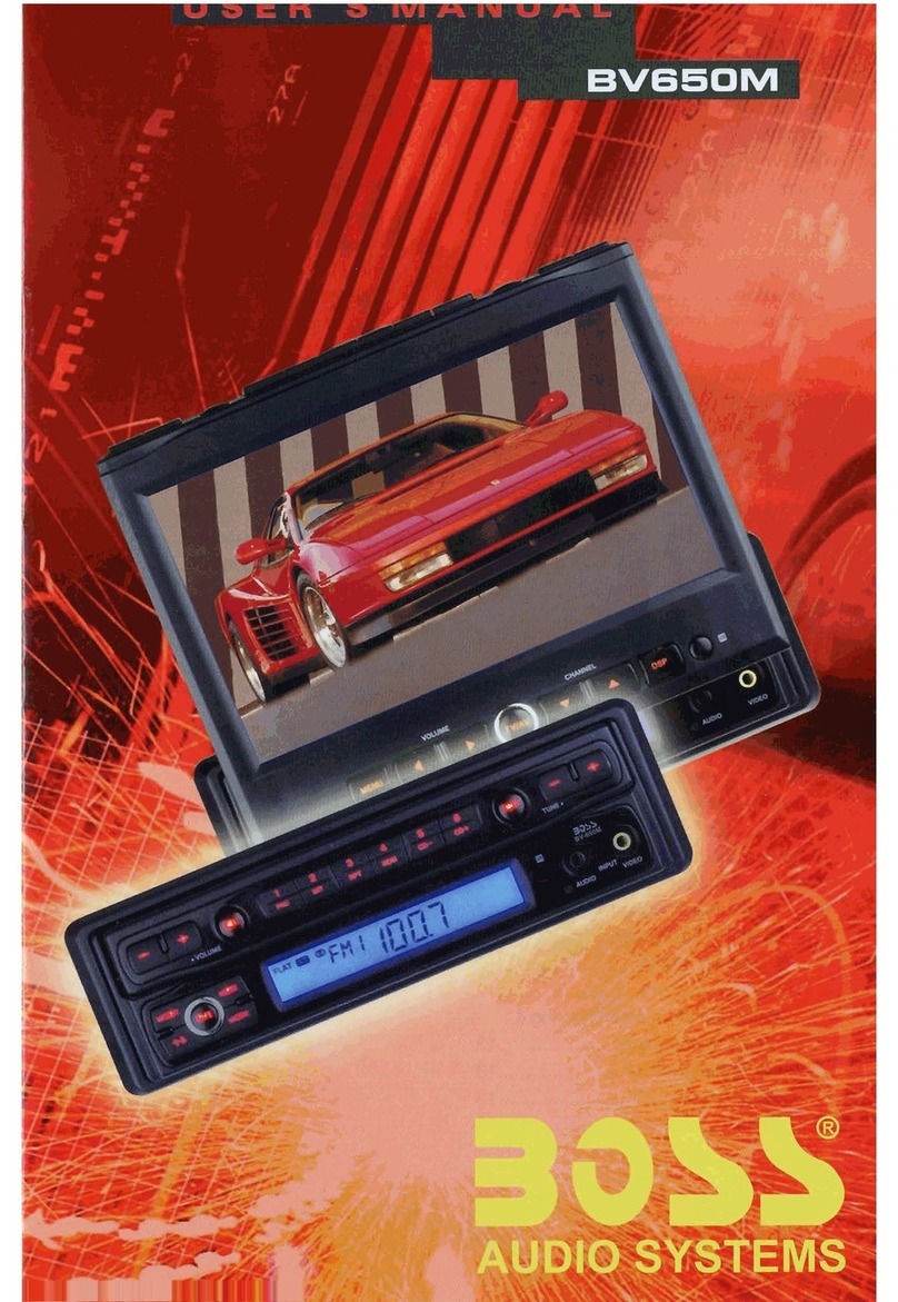 Boss Audio Systems BV650M User manual Boss Audio Systems BV650M User manual