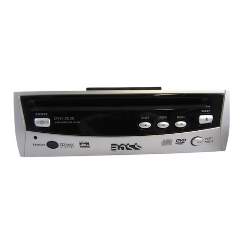 Boss Audio Systems DVD-2000 user manual