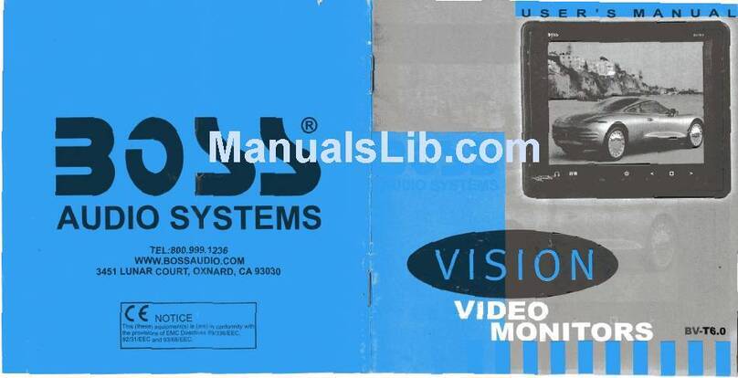 Boss Audio Systems BV-T6.0 user manual