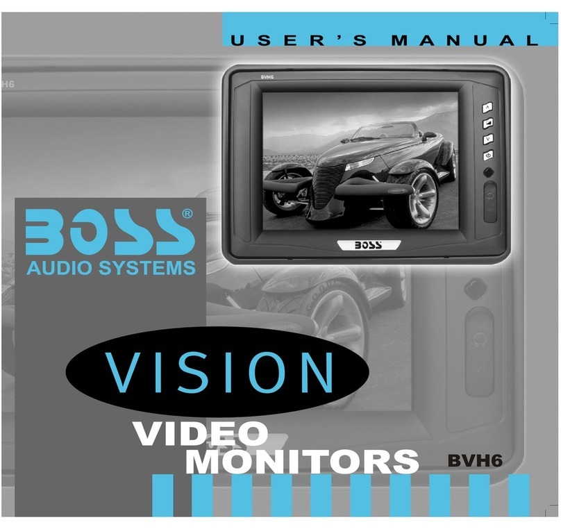 Boss Audio Systems Vision BVH6 user manual