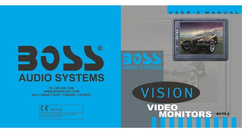 Boss Audio Systems Vision BVT5.6 user manual