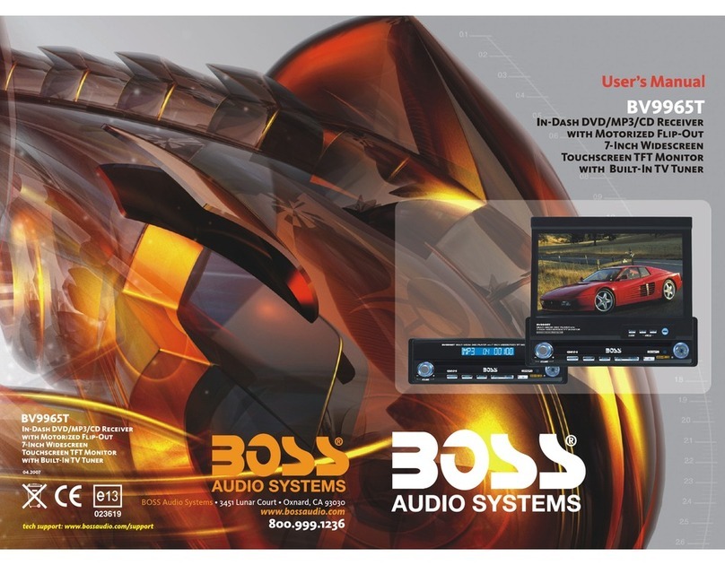 Boss Audio Systems BV9965T user manual
