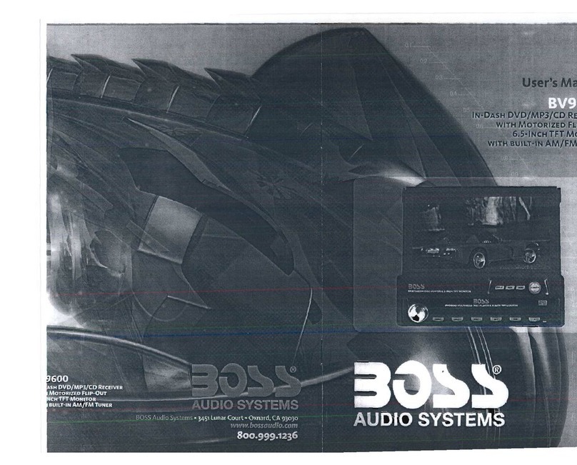 Boss Audio Systems BV9600 user manual