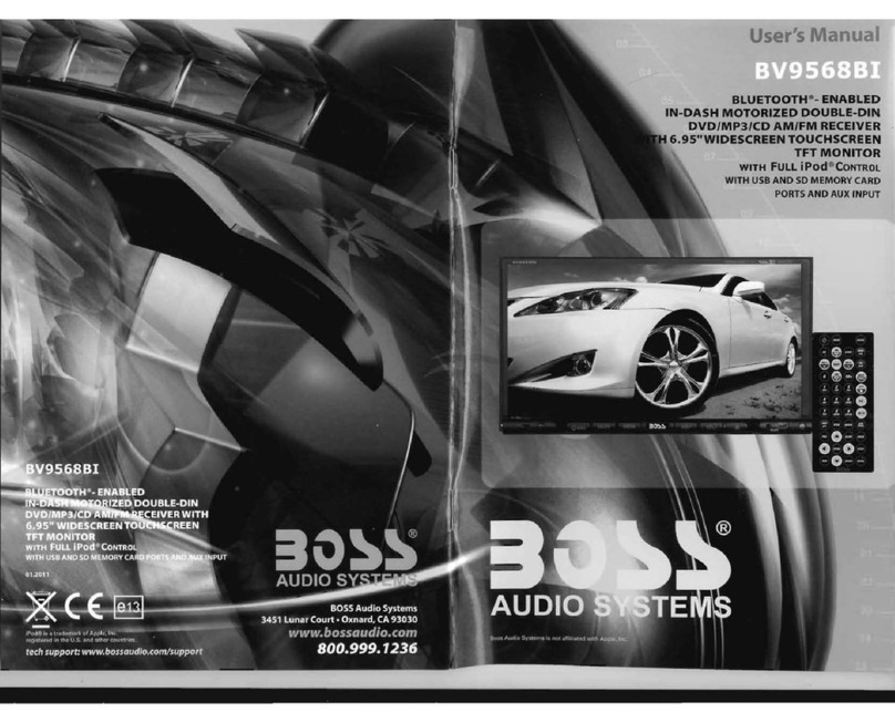 Boss Audio Systems BV9568BI User manual