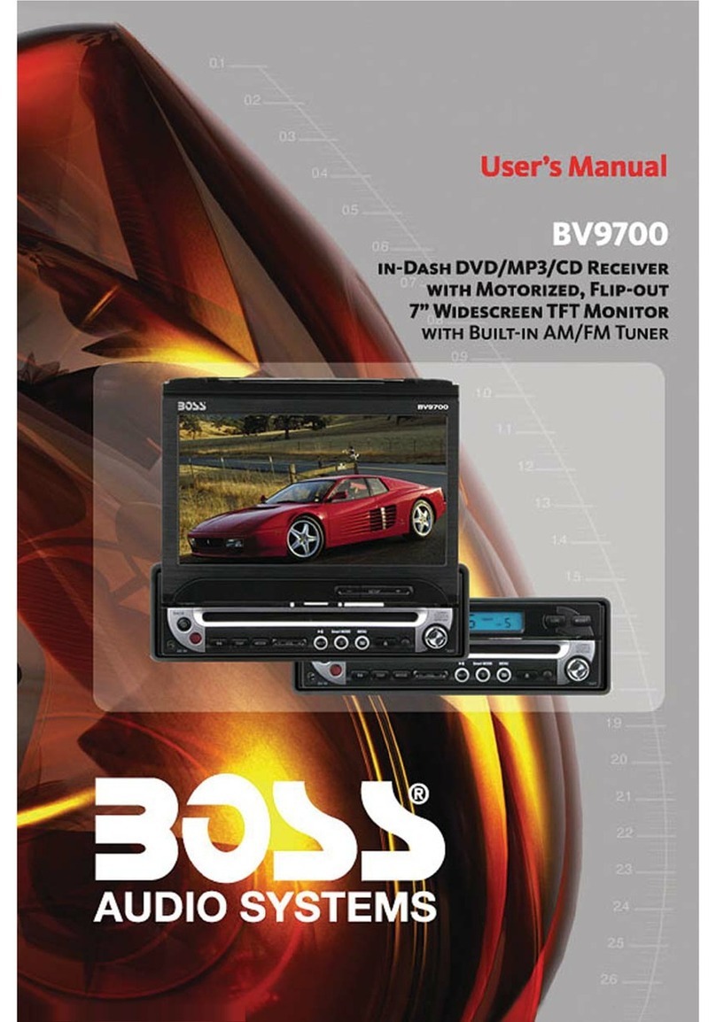Boss Audio Systems BV9700 user manual