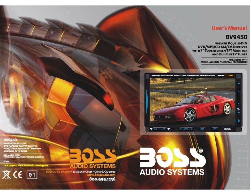Boss Audio Systems BV9450 user manual