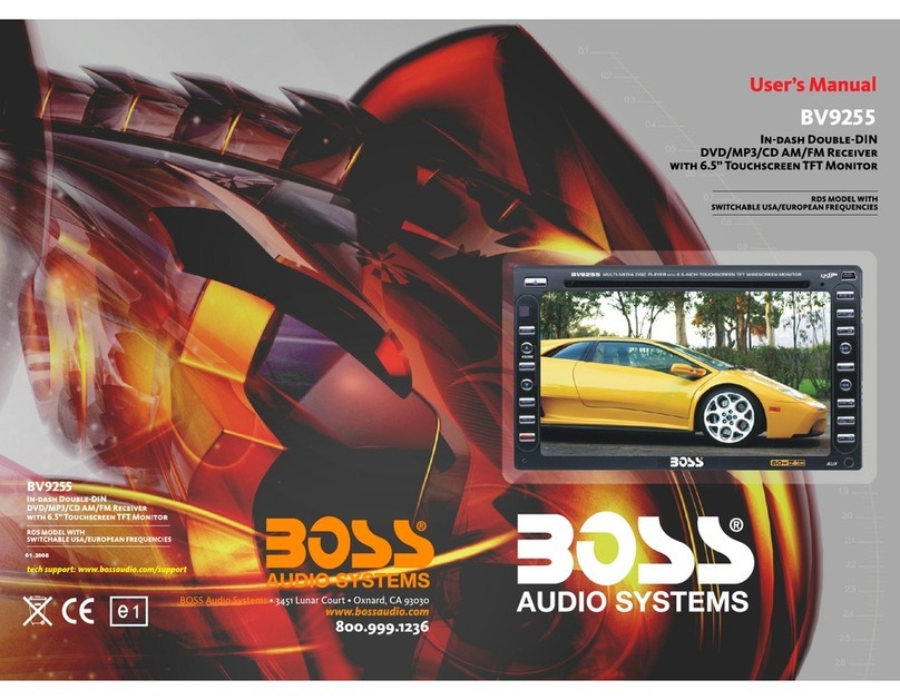 Boss Audio Systems BV9255 user manual