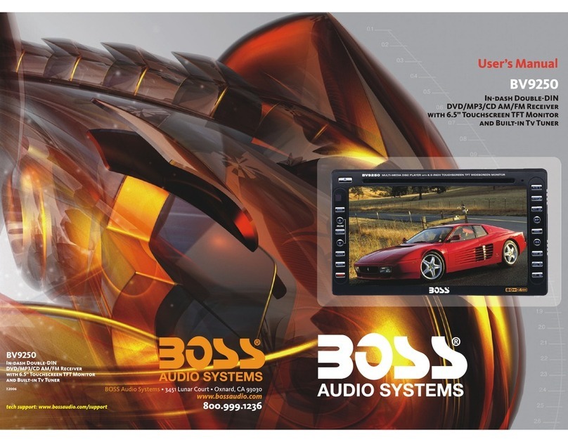 Boss Audio Systems BV9250 user manual